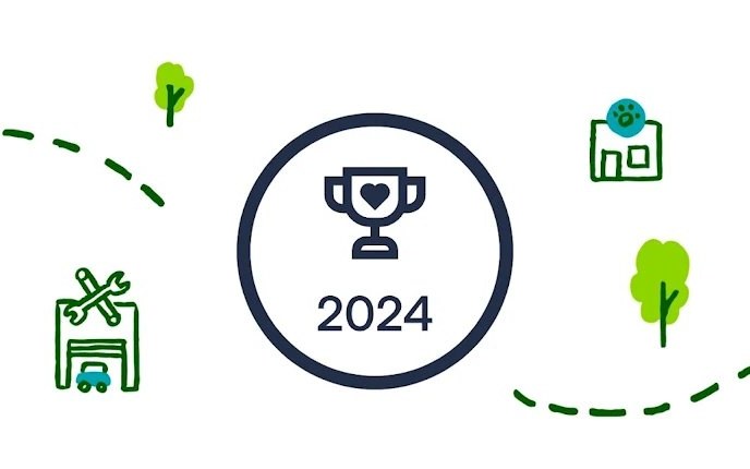 Nextdoor Neighborhood Fave 2024 award for Best Pet Services
